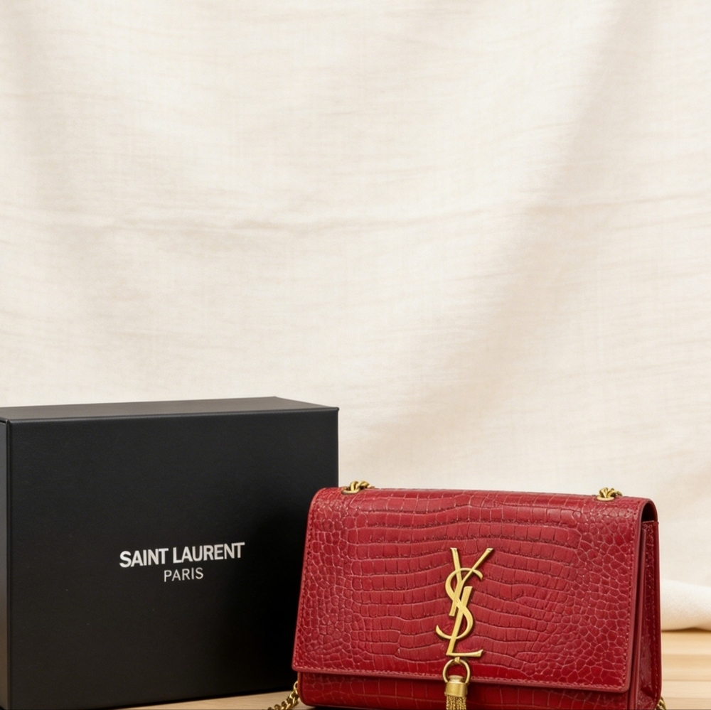 YSL Kate Medium Leather Tassel Bag